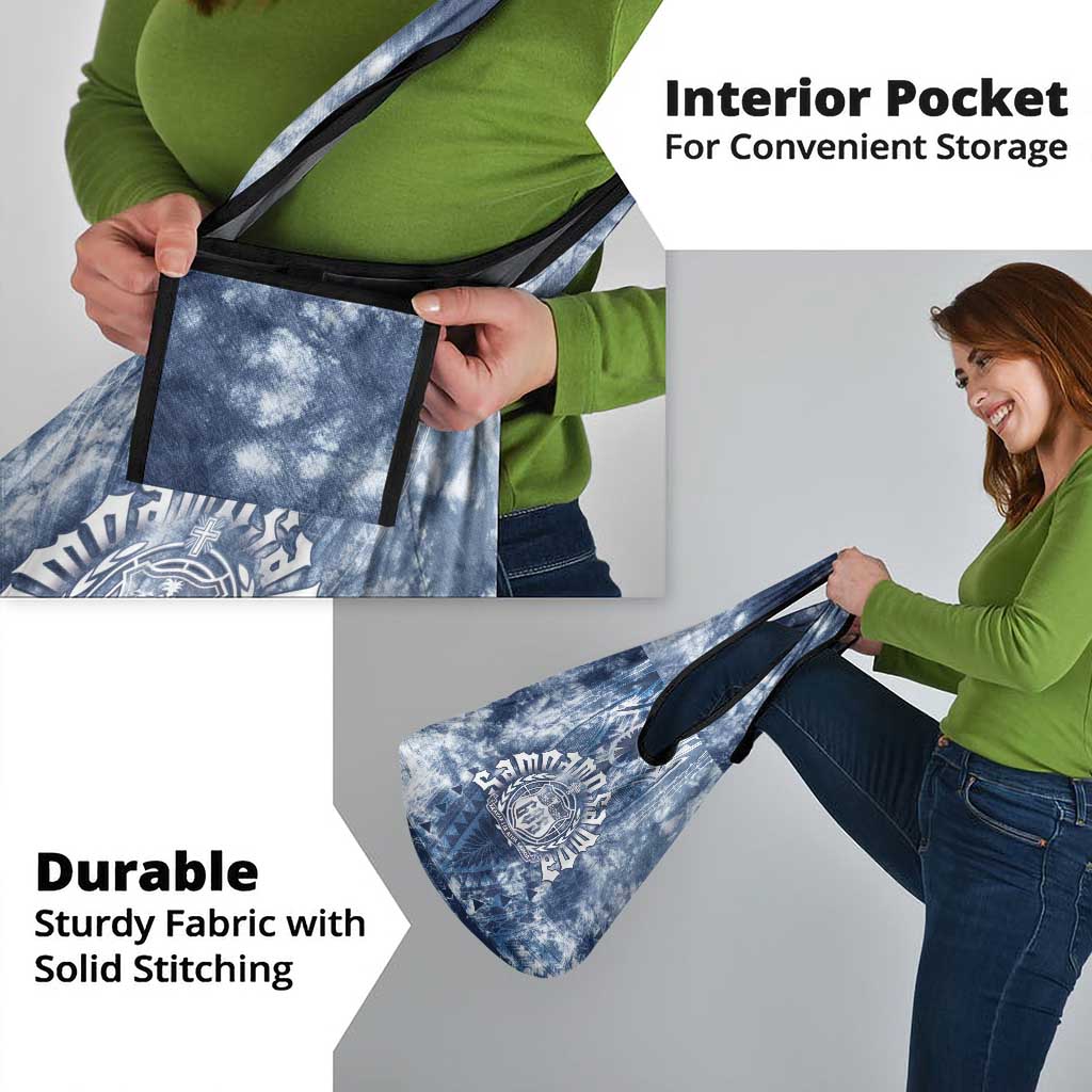 Samoa 685 Grocery Bag Polynesian Pattern Tie Dye Style