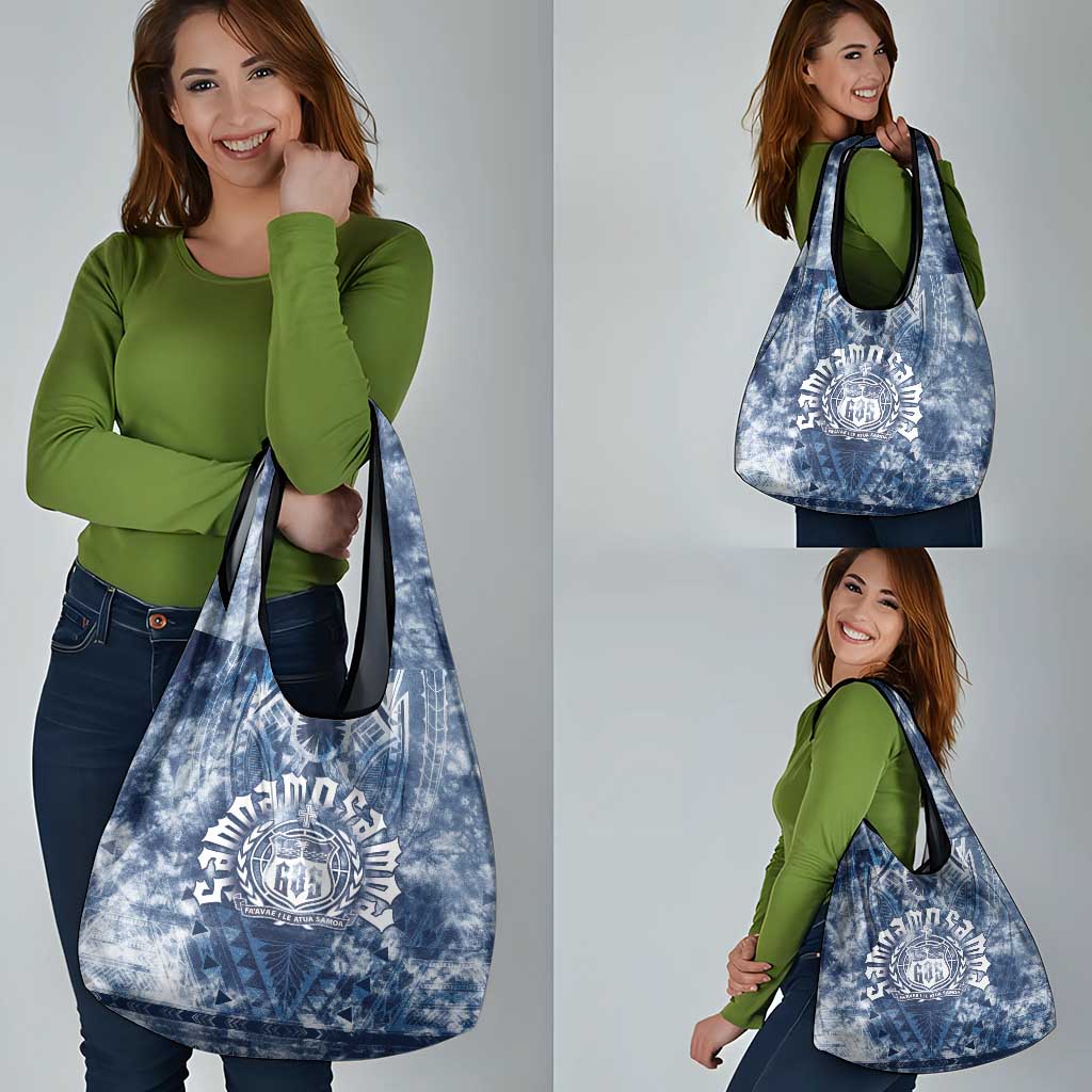 Samoa 685 Grocery Bag Polynesian Pattern Tie Dye Style