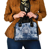 Samoa 685 Shoulder Handbag Polynesian Pattern Tie Dye Style