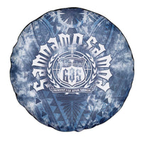 Samoa 685 Spare Tire Cover Polynesian Pattern Tie Dye Style