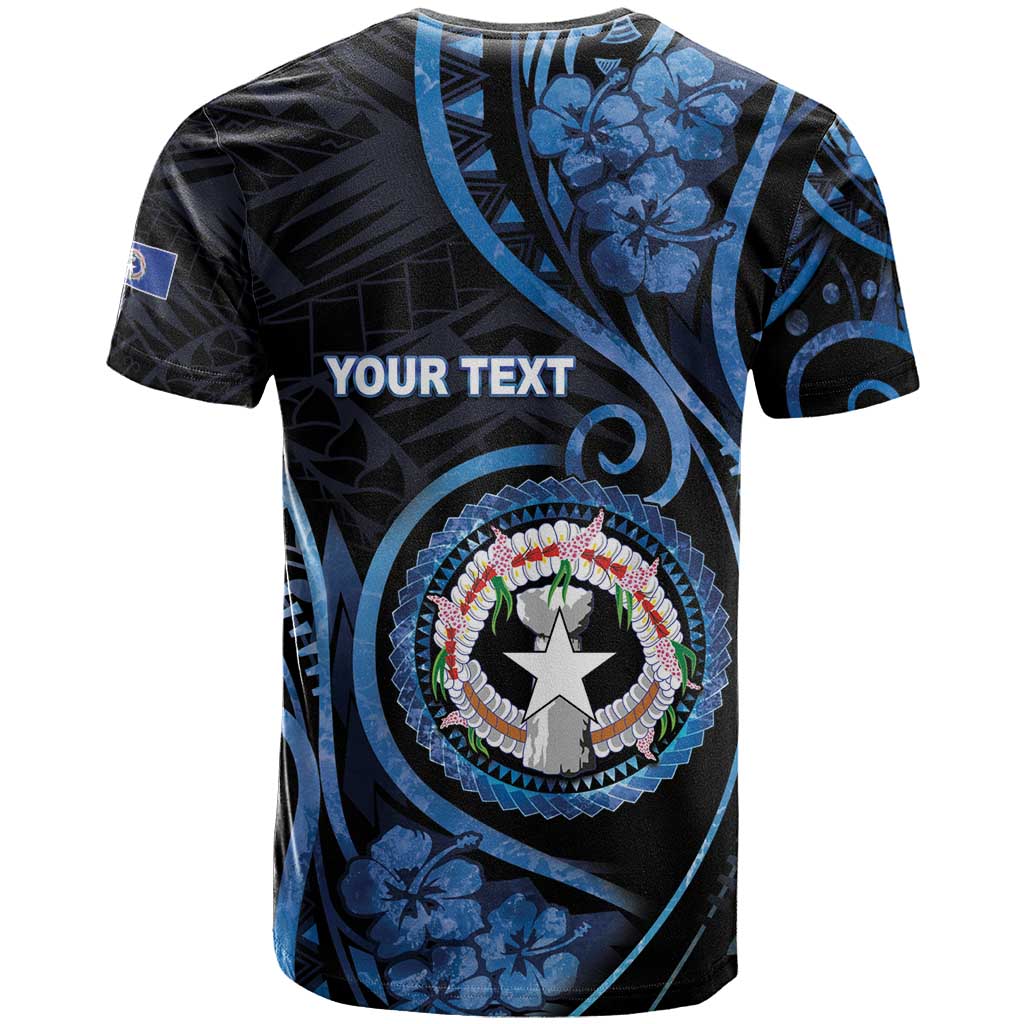 Personalized Northern Mariana Islands T Shirt Ocean Floral Pattern LT05 - Polynesian Pride
