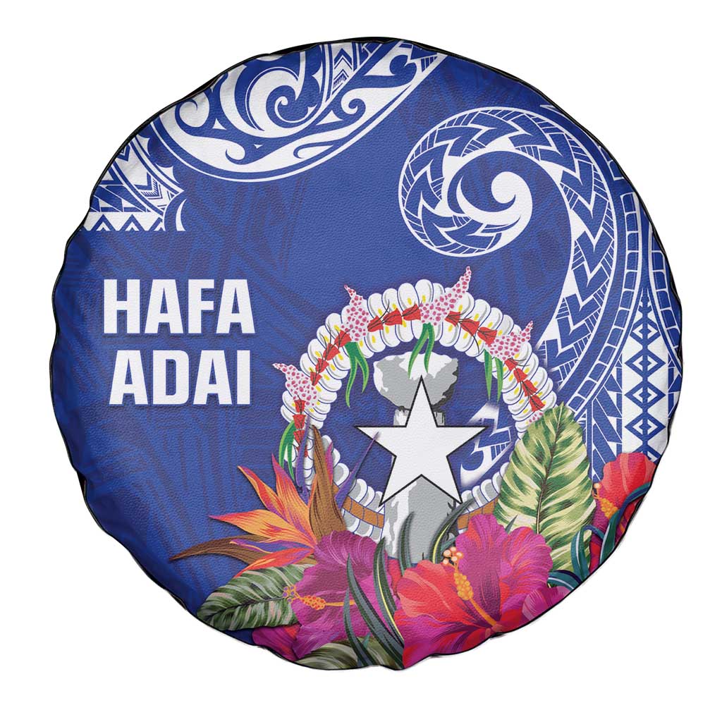 Hafa Adai Northern Mariana Islands Spare Tire Cover Polynesian Tribal Pattern LT05