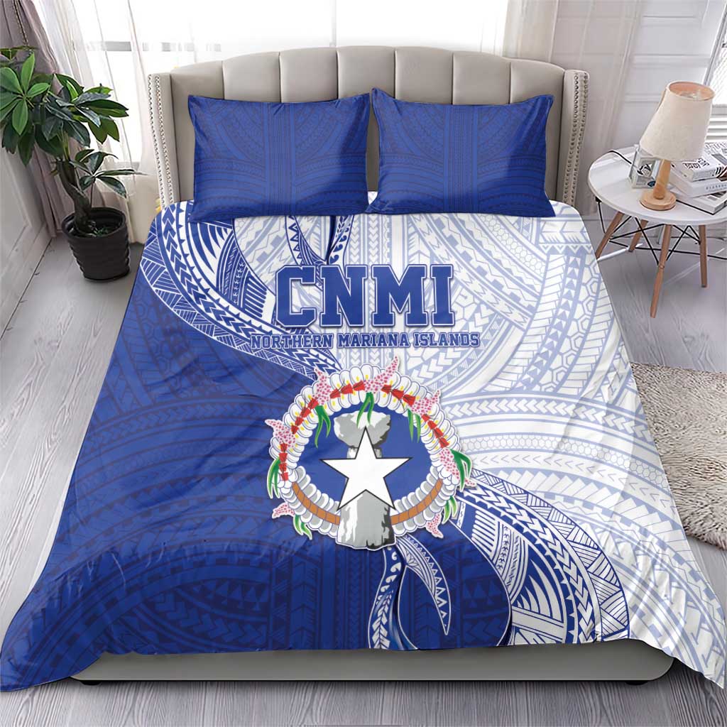 Northern Mariana Islands Bedding Set CNMI Seal LT05 - Polynesian Pride