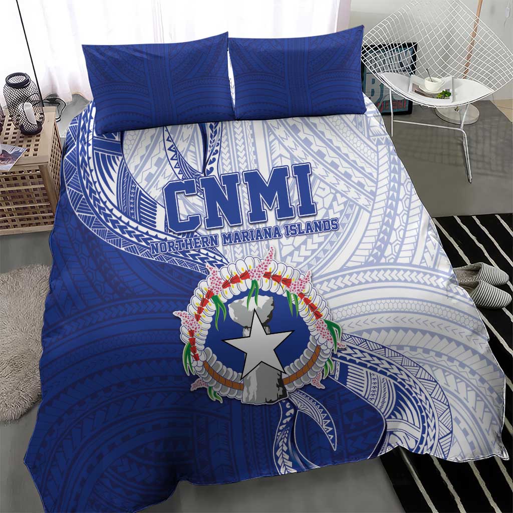 Northern Mariana Islands Bedding Set CNMI Seal LT05 - Polynesian Pride
