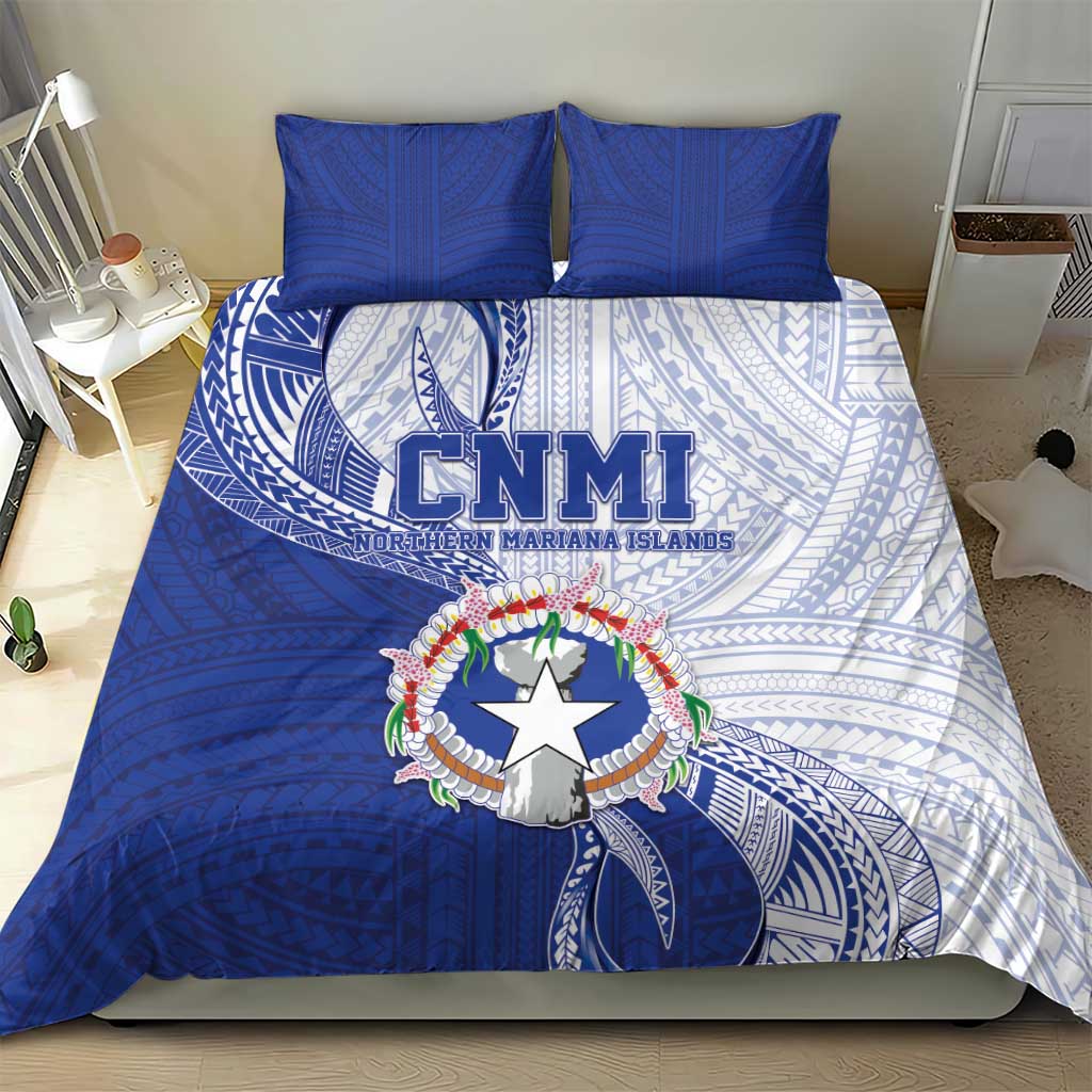 Northern Mariana Islands Bedding Set CNMI Seal LT05 - Polynesian Pride