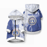 Personalized Northern Mariana Islands Pet Hoodie CNMI Seal