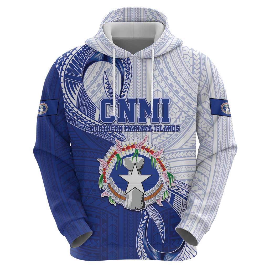 Personalized Northern Mariana Islands Zip Hoodie CNMI Seal