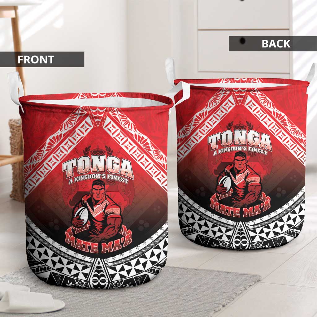 Rugby Tonga MMT Laundry Basket Mana O Tonga LT05 - Polynesian Pride