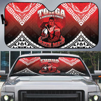 Rugby Tonga MMT Auto Sun Shade Mana O Tonga LT05 Red - Polynesian Pride