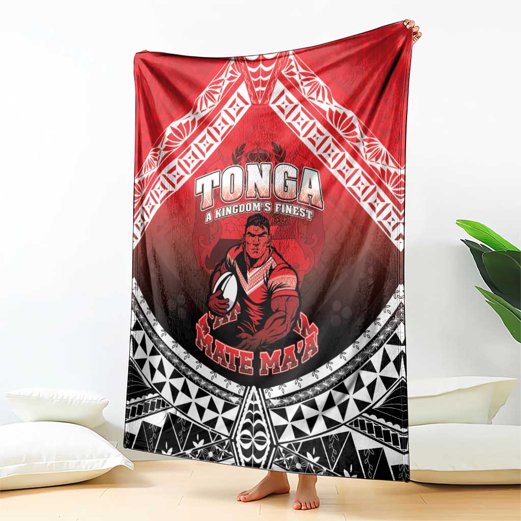 Rugby Tonga MMT Blanket Mana O Tonga LT05 - Polynesian Pride