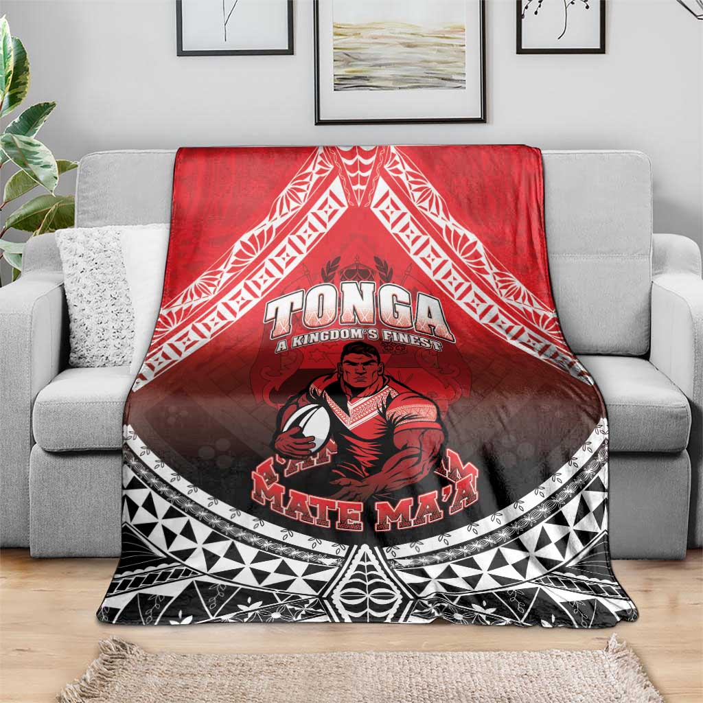 Rugby Tonga MMT Blanket Mana O Tonga LT05 - Polynesian Pride