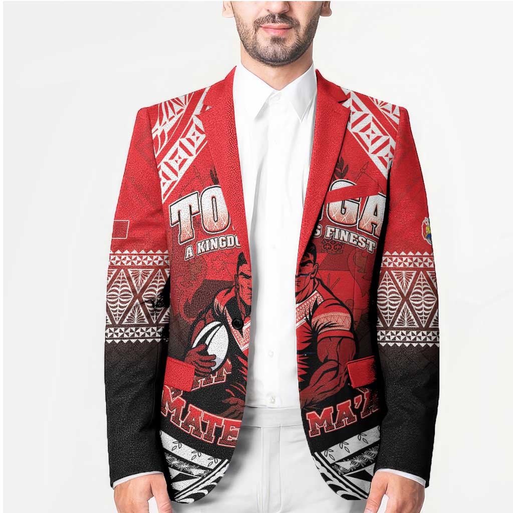 Custom Rugby Tonga MMT Blazer Mana O Tonga LT05 - Polynesian Pride