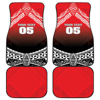 Custom Rugby Tonga MMT Car Mats Mana O Tonga LT05 - Polynesian Pride
