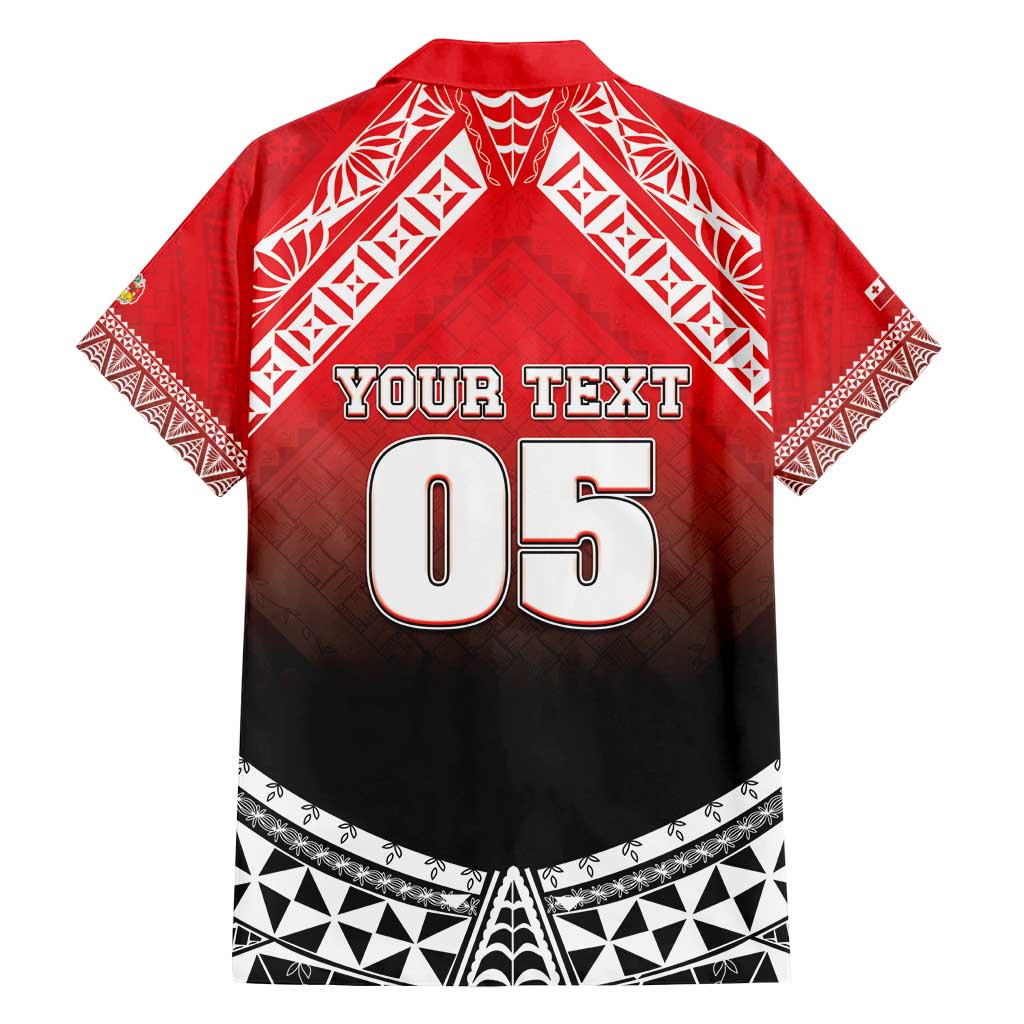 Custom Rugby Tonga MMT Family Matching Off Shoulder Short Dress and Hawaiian Shirt Mana O Tonga - Polynesian Pride