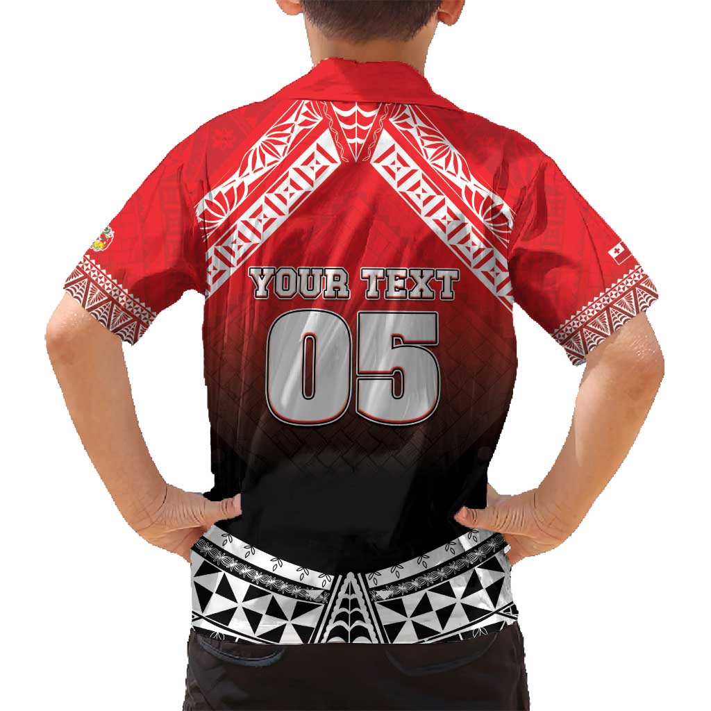 Custom Rugby Tonga MMT Family Matching Puletasi and Hawaiian Shirt Mana O Tonga LT05 - Polynesian Pride