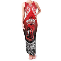 Custom Rugby Tonga MMT Family Matching Tank Maxi Dress and Hawaiian Shirt Mana O Tonga - Polynesian Pride
