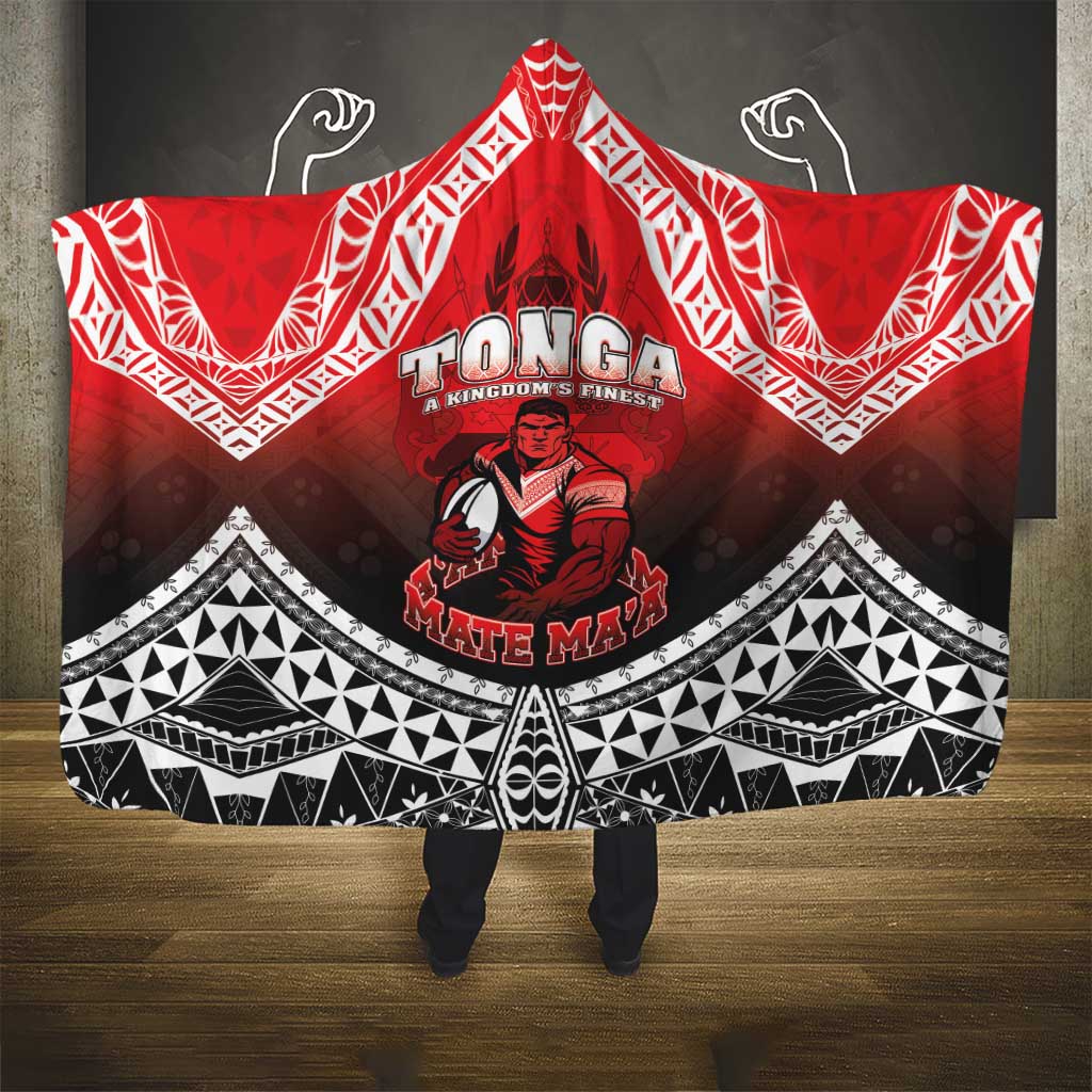 Rugby Tonga MMT Hooded Blanket Mana O Tonga LT05 - Polynesian Pride