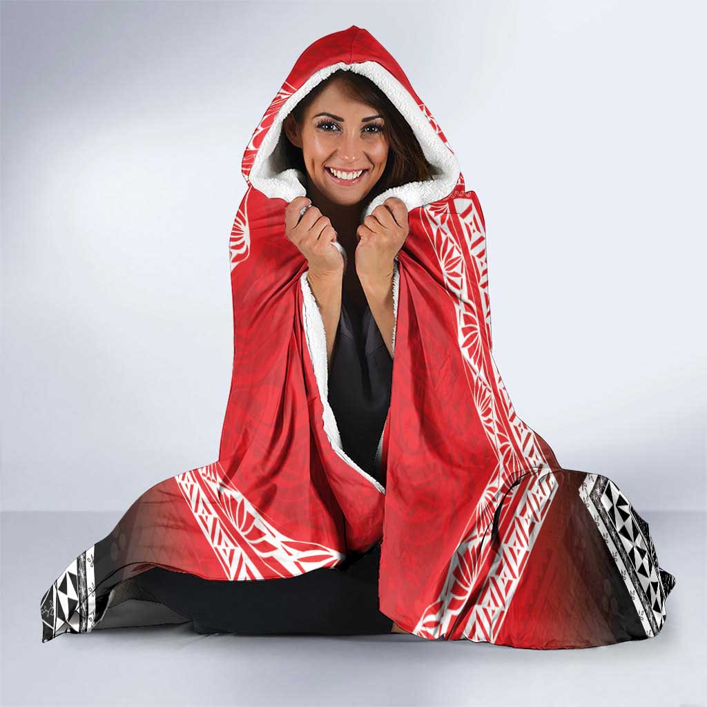 Rugby Tonga MMT Hooded Blanket Mana O Tonga LT05 - Polynesian Pride
