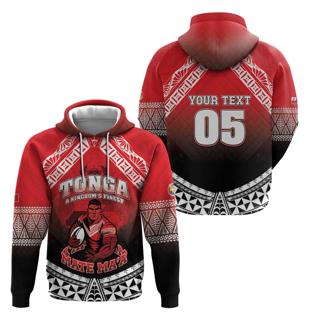 Custom Rugby Tonga MMT Hoodie Mana O Tonga LT05 - Polynesian Pride