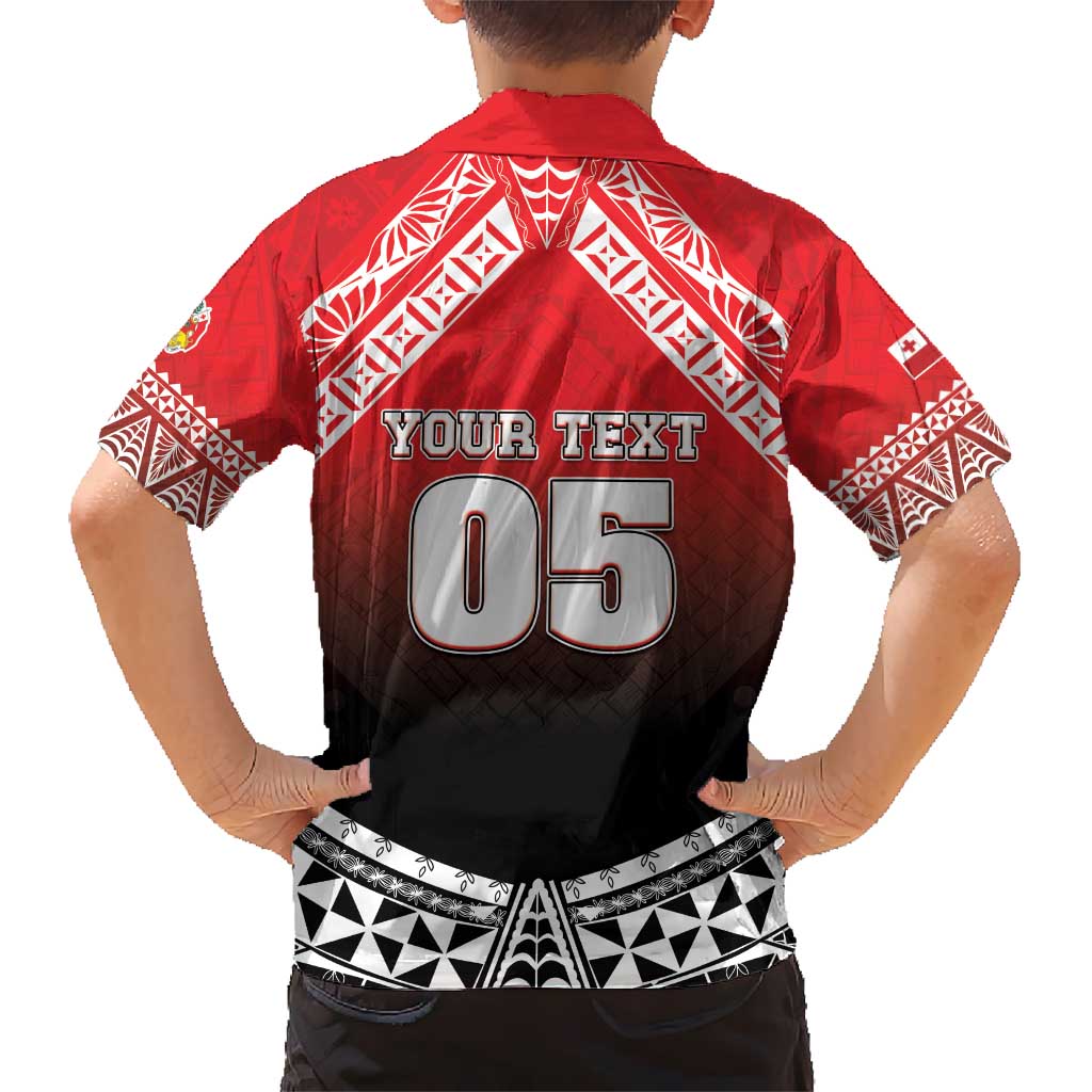 Custom Rugby Tonga MMT Kid Hawaiian Shirt Mana O Tonga LT05 - Polynesian Pride