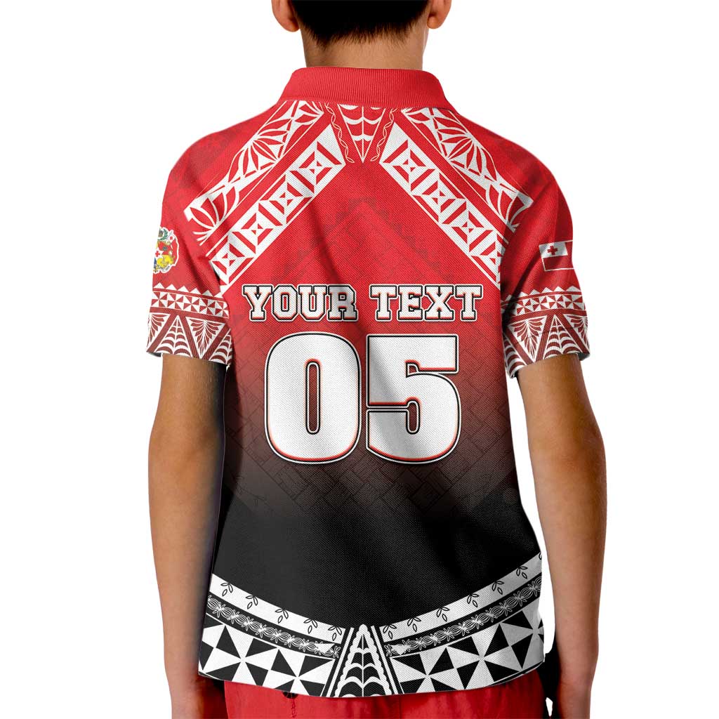 Custom Rugby Tonga MMT Kid Polo Shirt Mana O Tonga LT05 - Polynesian Pride