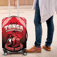 Rugby Tonga MMT Luggage Cover Mana O Tonga LT05 Red - Polynesian Pride
