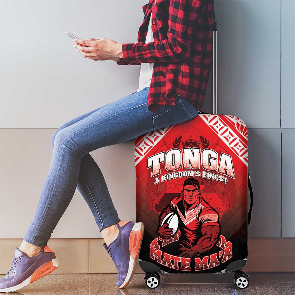 Rugby Tonga MMT Luggage Cover Mana O Tonga LT05 - Polynesian Pride
