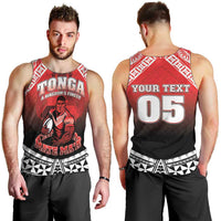 Custom Rugby Tonga MMT Men Tank Top Mana O Tonga LT05 - Polynesian Pride