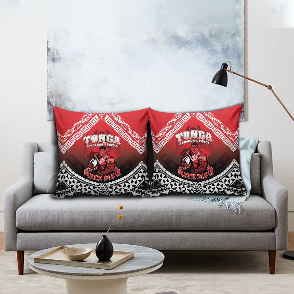 Rugby Tonga MMT Pillow Cover Mana O Tonga LT05 - Polynesian Pride