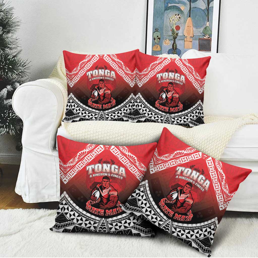 Rugby Tonga MMT Pillow Cover Mana O Tonga LT05 - Polynesian Pride
