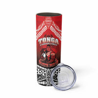 Custom Rugby Tonga MMT Skinny Tumbler Mana O Tonga LT05 - Polynesian Pride