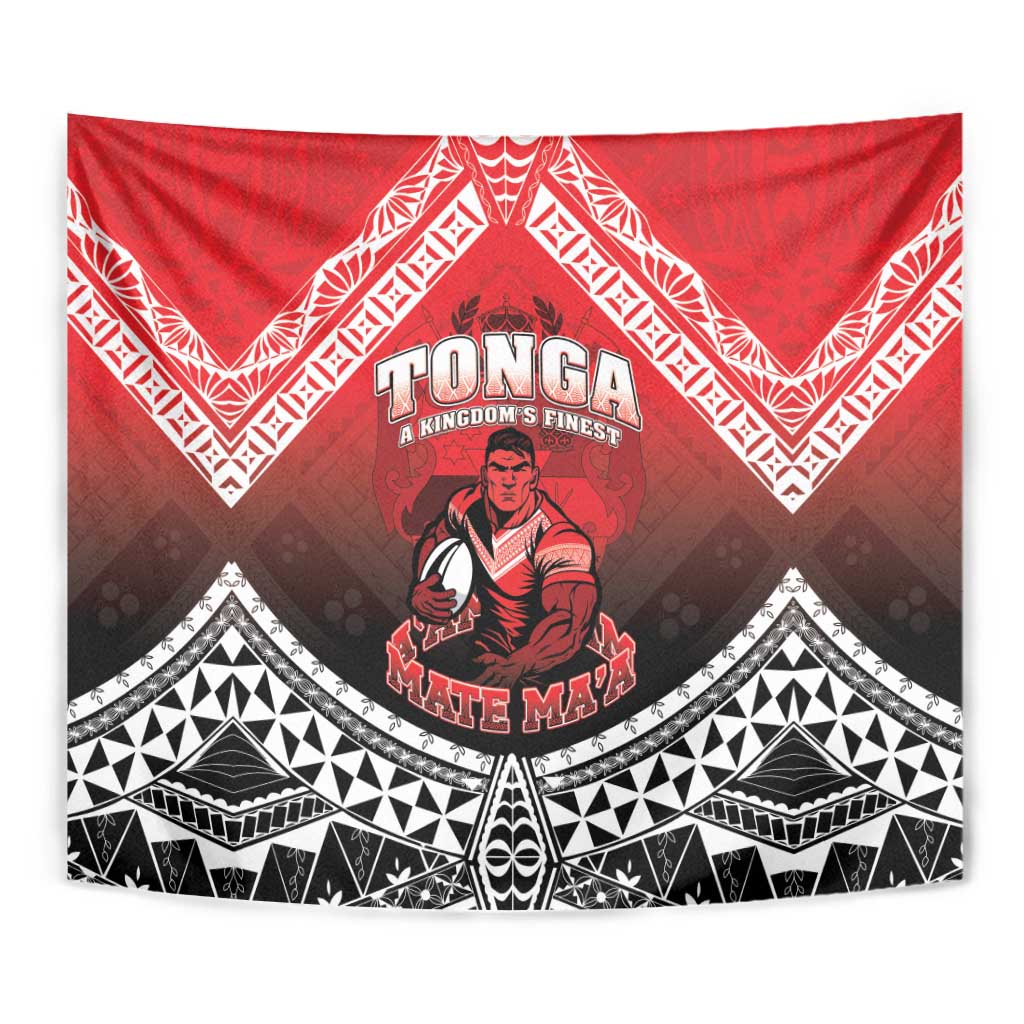 Rugby Tonga MMT Tapestry Mana O Tonga LT05 - Polynesian Pride