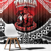 Rugby Tonga MMT Window Curtain Mana O Tonga LT05 - Polynesian Pride