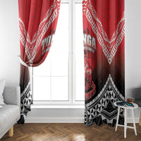 Rugby Tonga MMT Window Curtain Mana O Tonga LT05 - Polynesian Pride