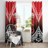 Rugby Tonga MMT Window Curtain Mana O Tonga LT05 - Polynesian Pride