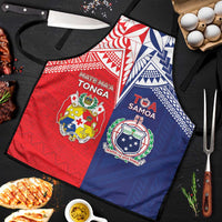 Rugby Samoa And Tonga Apron Toa Samoa With Mate Maa LT05 Multicolor - Polynesian Pride