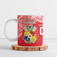 Custom Rugby Samoa And Tonga Ceramic Mug Toa Samoa With Mate Maa LT05 Multicolor - Polynesian Pride