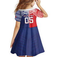 Custom Rugby Samoa And Tonga Family Matching Off Shoulder Maxi Dress and Hawaiian Shirt Toa Samoa With Mate Maa - Polynesian Pride