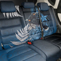 New Zealand Huia Bird Back Car Seat Cover Aotearoa Maori Pattern