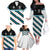 Custom Fiji Rugby Family Matching Off Shoulder Long Sleeve Dress and Hawaiian Shirt Fijian 7s With Tapa Pattern LT05 - Polynesian Pride