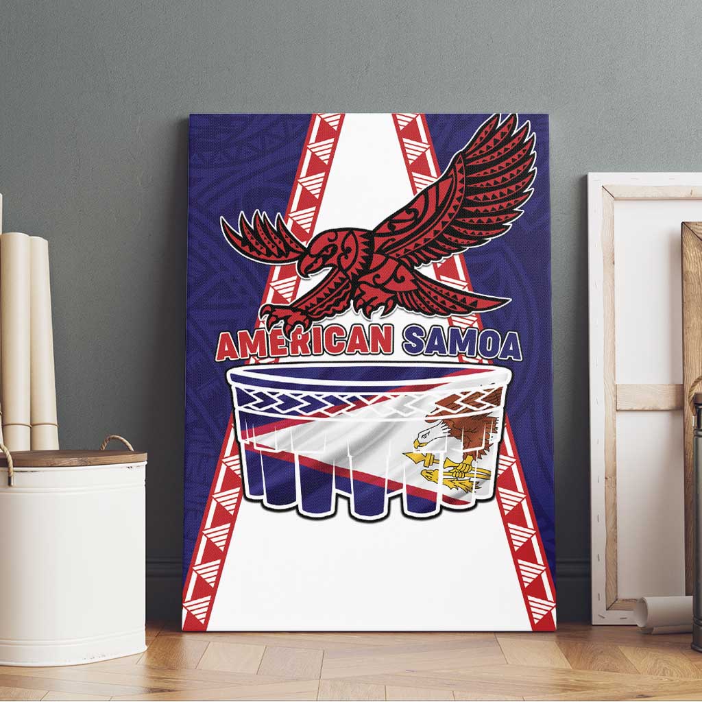 American Samoa Flag Day Canvas Wall Art Flag Style