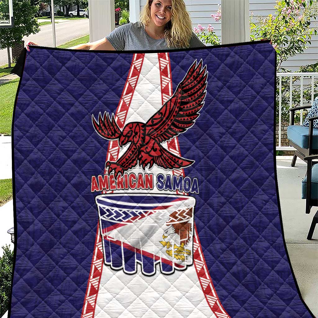 American Samoa Flag Day Quilt Flag Style