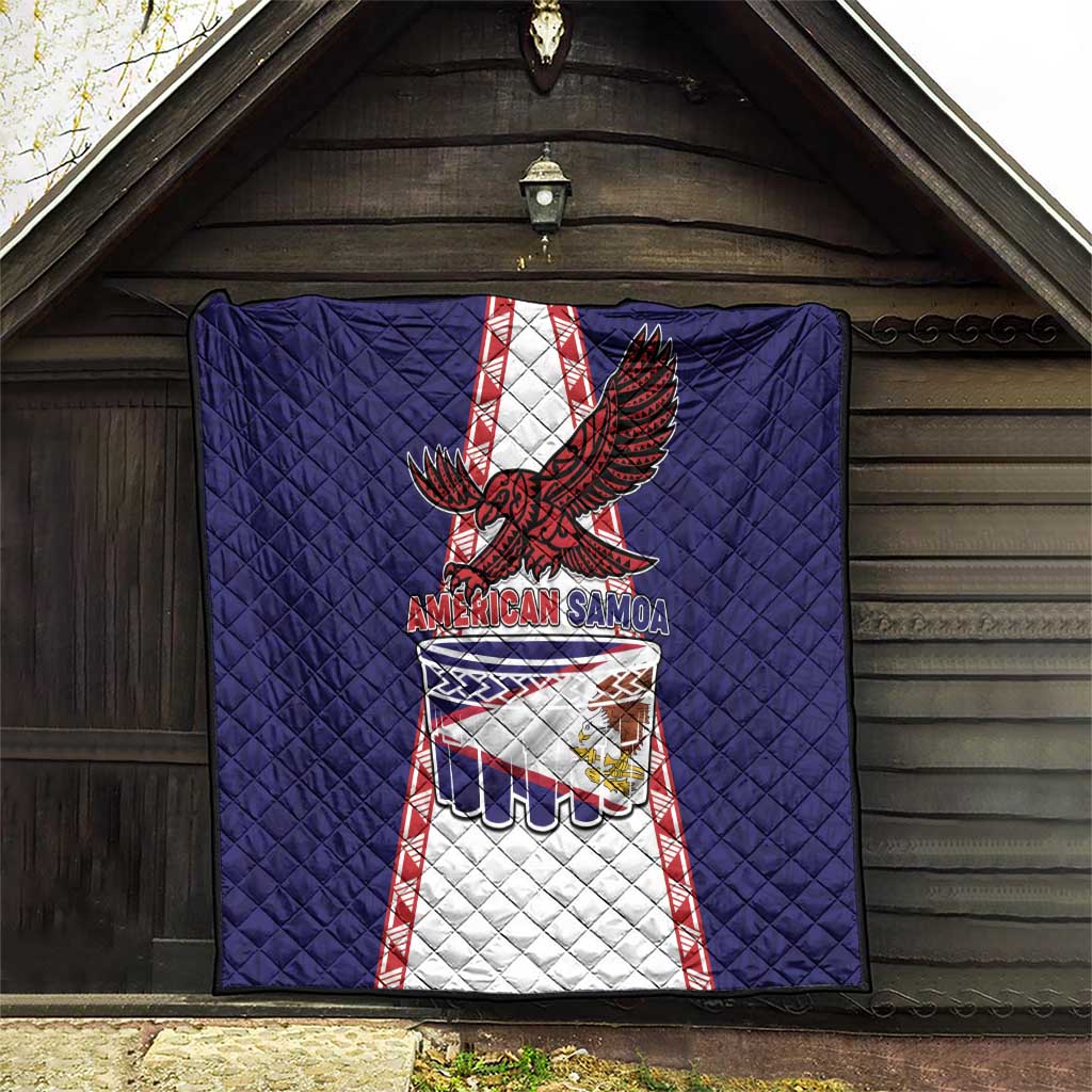 American Samoa Flag Day Quilt Flag Style