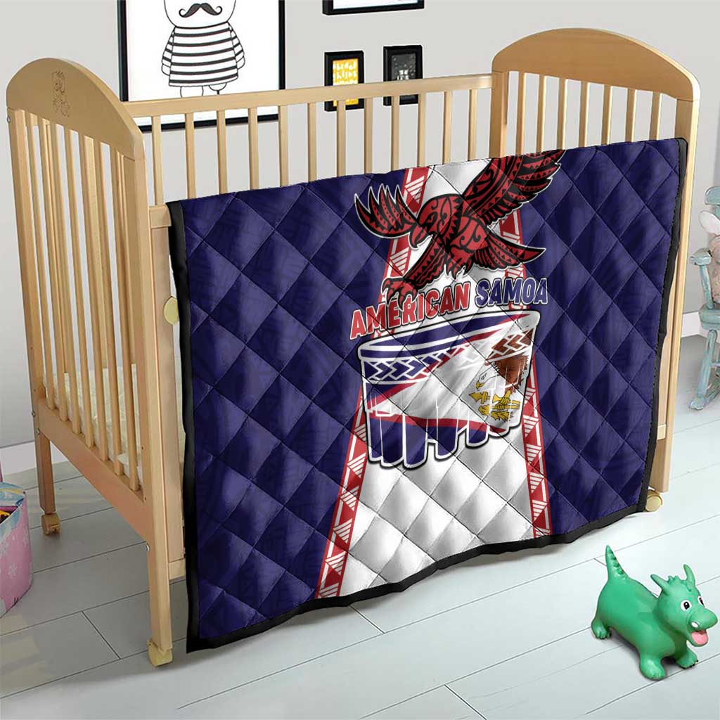 American Samoa Flag Day Quilt Flag Style