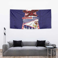 American Samoa Flag Day Tapestry Flag Style