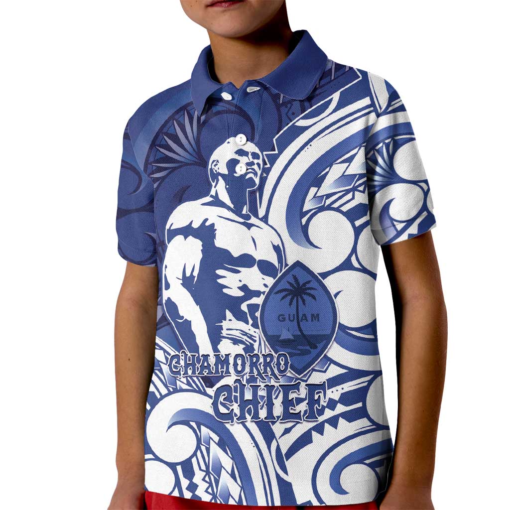 Guam Chief Kepuha Kid Polo Shirt Chamorro Pride