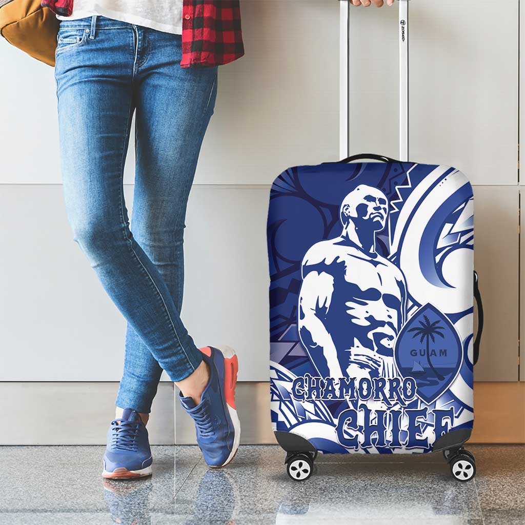 Guam Chief Kepuha Luggage Cover Chamorro Pride