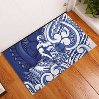 Guam Chief Kepuha Rubber Doormat Chamorro Pride