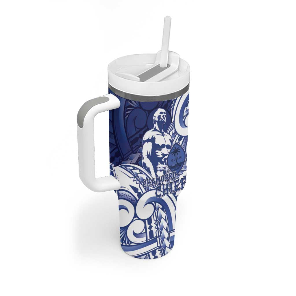 Guam Chief Kepuha Tumbler With Handle Chamorro Pride LT05 - Polynesian Pride