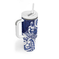 Guam Chief Kepuha Tumbler With Handle Chamorro Pride LT05 - Polynesian Pride